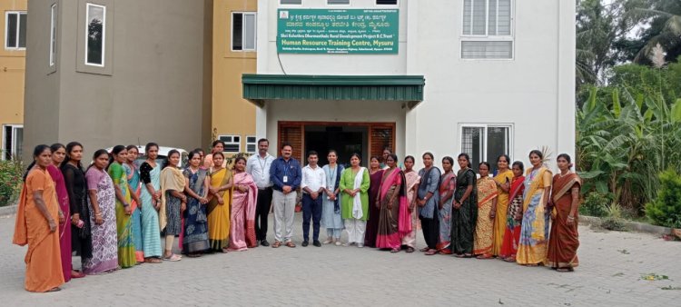 ಶ್ರೀ ಕ್ಷೇತ್ರದಿಂದ ಸ್ವ ಉದ್ಯೋಗ ಅಧ್ಯಯನ ಪ್ರವಾಸ.